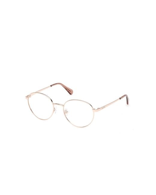 MAX&Co. Black Mo5230 28 Optical Frames Metal Round Normal