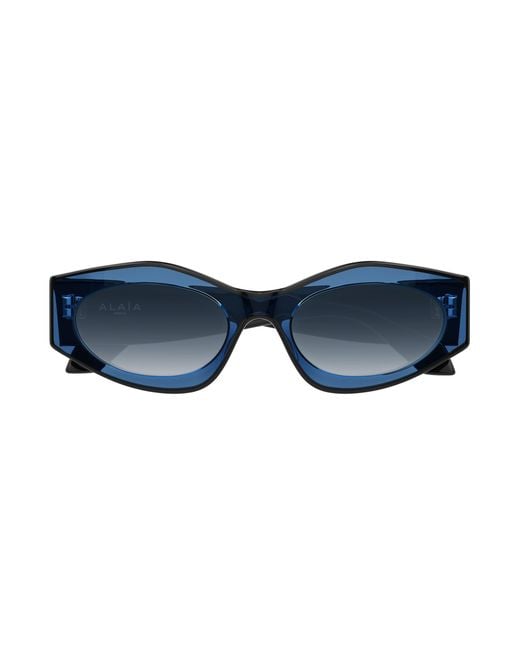 Alaïa Black Aa0093S 003 Sunglasses Acetate Cat Eye