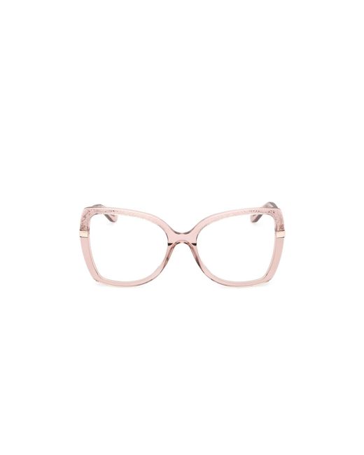 Guess Black Gu50245 057 Optical Frames Acetate Butterfly Normal