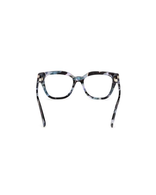 MAX&Co. Black Mo5193 055 Optical Frames Acetate Squared Normal