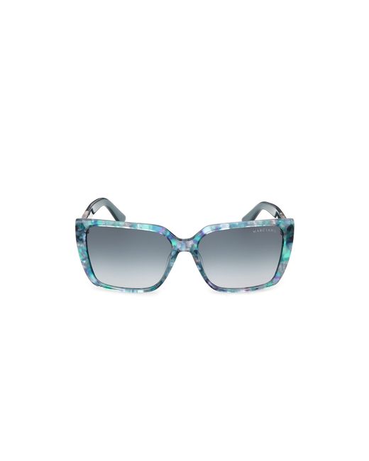Guess Blue Gm00035 89W Sunglasses Acetate Squared Normal