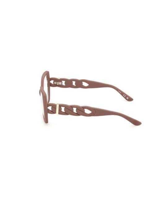 Guess Black Gu50116 058 Optical Frames Injected Geometric Normal