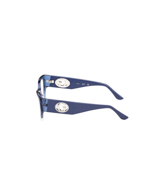 Guess Black Gu50351 090 Optical Frames Acetate Cat Eye Normal