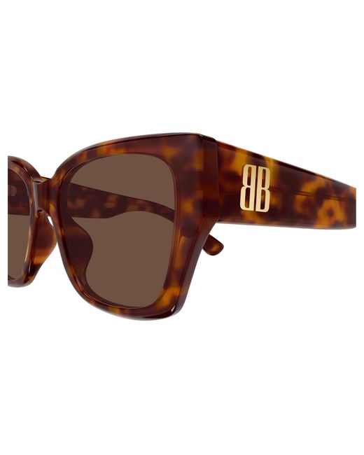 Balenciaga Black Bb0474S 002 Sunglasses Acetate Butterfly