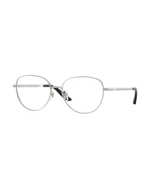 Versace Black Ve1312 1001 Optical Frames Metal Pantos Normal