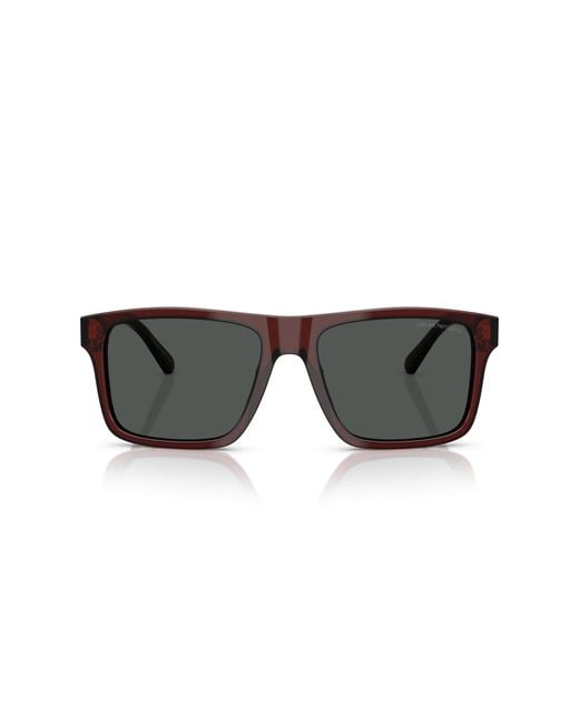 Emporio Armani Black Ea4232 617487 Sunglasses Acetate Squared Normal for men