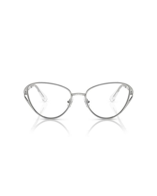 Swarovski Black Sk1017 4001 Optical Frames Metal Cat Eye Normal