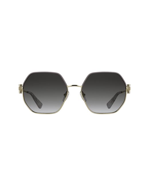 Longchamp Black Lo191S 723 Sunglasses Metal Squared Normal