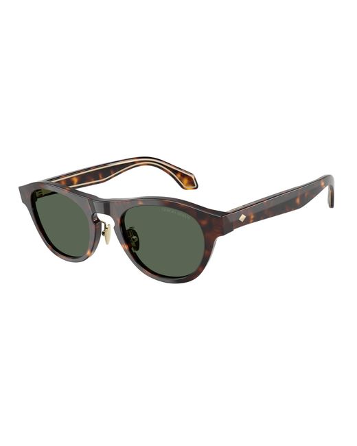 Giorgio Armani Black Ar8225 502671 Sunglasses Acetate Round Normal for men
