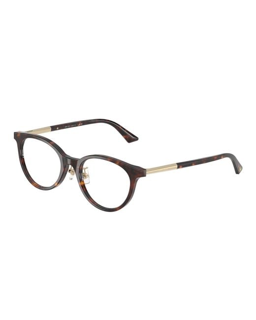 Jimmy Choo Black Jc3039D 5002 Optical Frames Acetate Round Normal