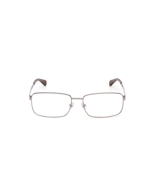 Timberland Black Tb50038 008 Optical Frames Metal Squared Normal for men