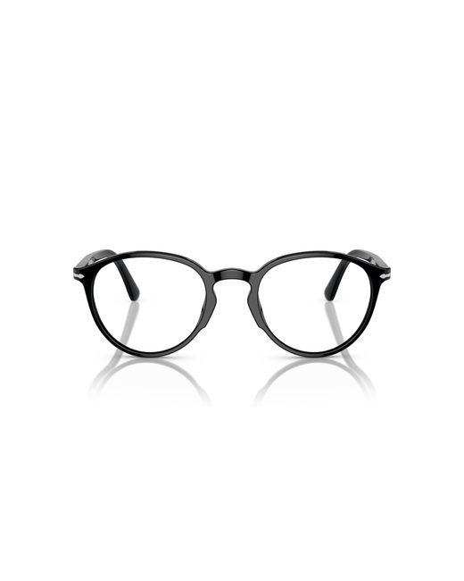 Persol Black Po3218V 95 Optical Frames Acetate Transparent Pantos Normal