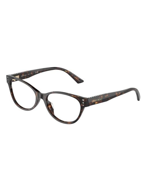 Jimmy Choo Black Jc3003Bu 5002 Optical Frames Acetate Round