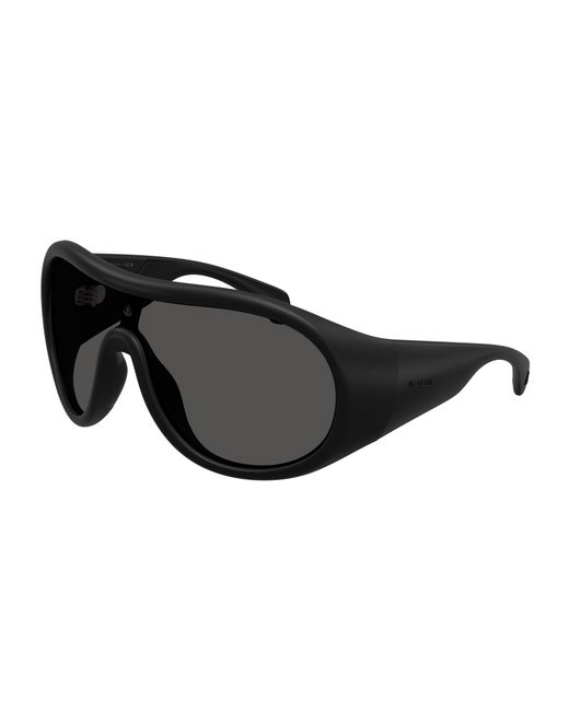 Moncler Black Me8004 Cloche 500687 Sunglasses Injected Pilot Normal