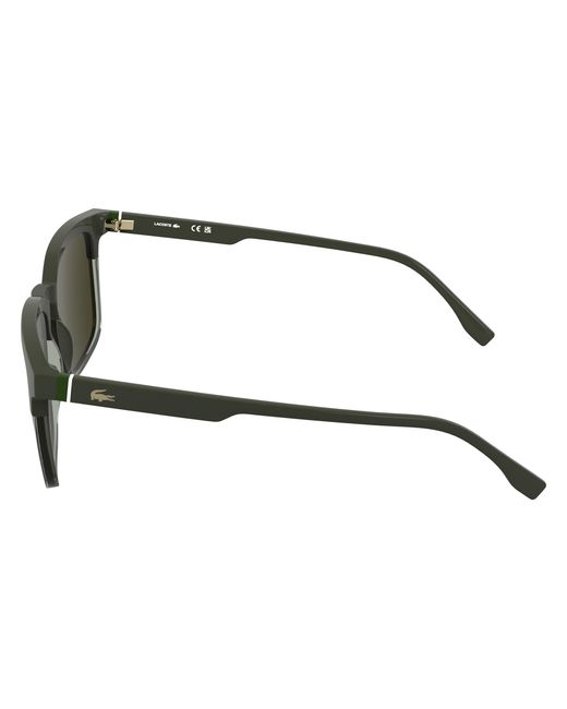 Lacoste Black L6074S 202 Sunglasses Bio-Injected Squared Normal for men
