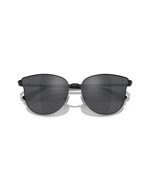Michael Kors Black Mk1120 Salt Lake City 10056G Sunglasses Metal Round Normal Mirror