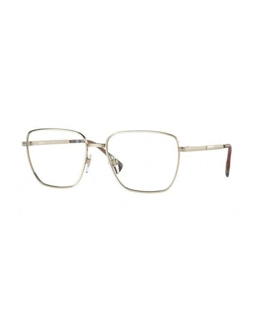 Burberry Black Be1368 Booth 1109 Optical Frames Metal Squared for men