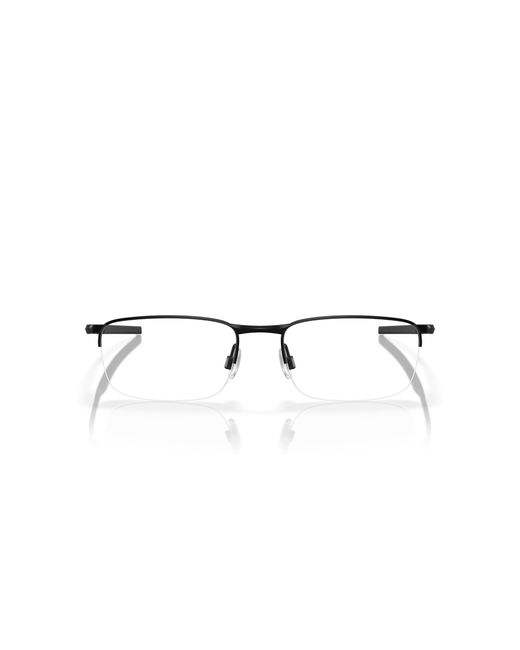 Oakley Black Ox3174 Barrelhouse 0.5 317401 Optical Frames Metal Squared Normal for men
