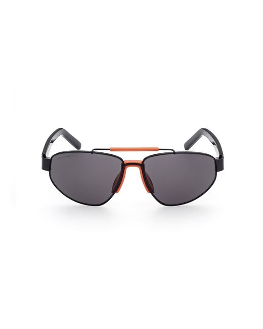 DSquared² Black Dq0366 05A Outlet Sunglasses Metal Round Normal for men