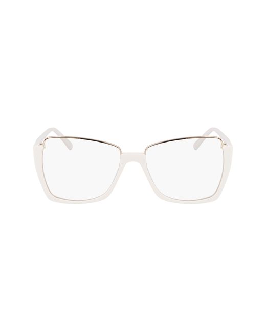 Karl Lagerfeld Black Kl355 105 Optical Frames Metal Squared Normal Normal