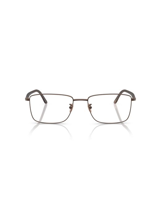 Giorgio Armani Black Ar5150 3006 Optical Frames Steel Transparent Squared Normal for men