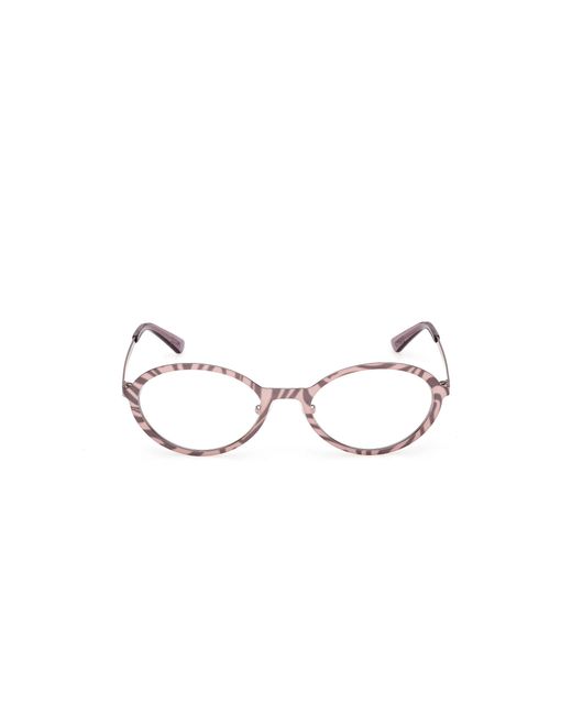 Emilio Pucci Black Ep5277 074 Optical Frames Metal Round Normal