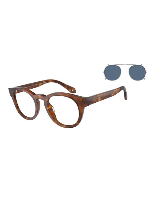 Giorgio Armani Black Ar8190U 59881W Sunglasses Acetate Transparent Pantos Normal for men
