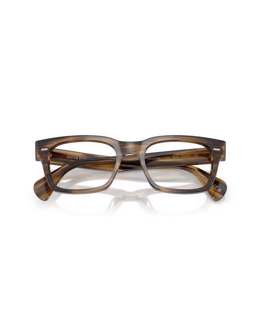 Oliver Peoples Black Ov5332U Ryce 1719 Optical Frames Acetate Transparent Squared Normal for men