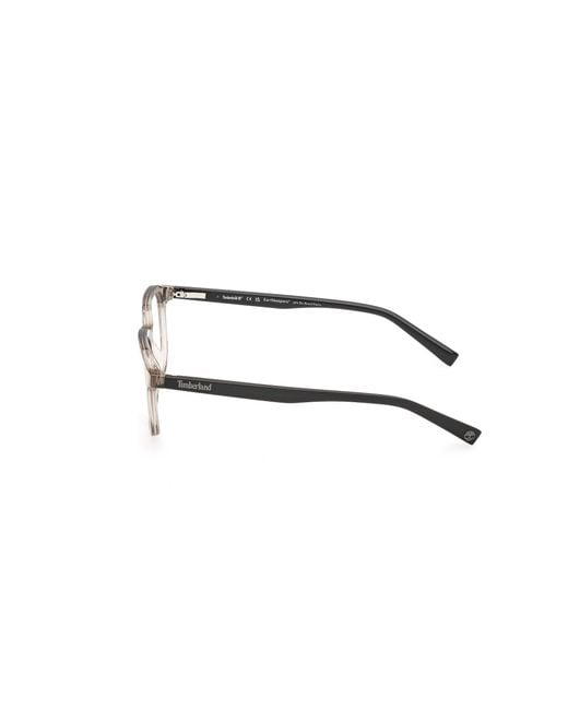 Timberland Black Tb50063 057 Optical Frames Injected Round Normal