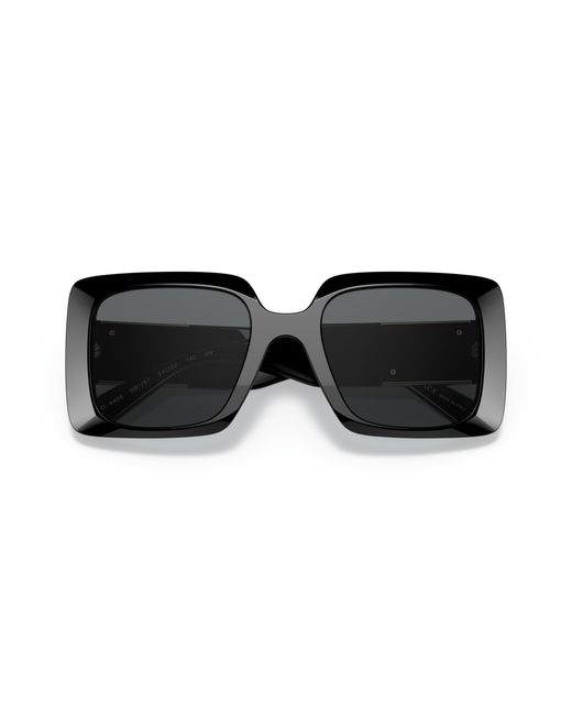 Versace Black Ve4405 Gb1/87 Sunglasses Acetate Squared Normal