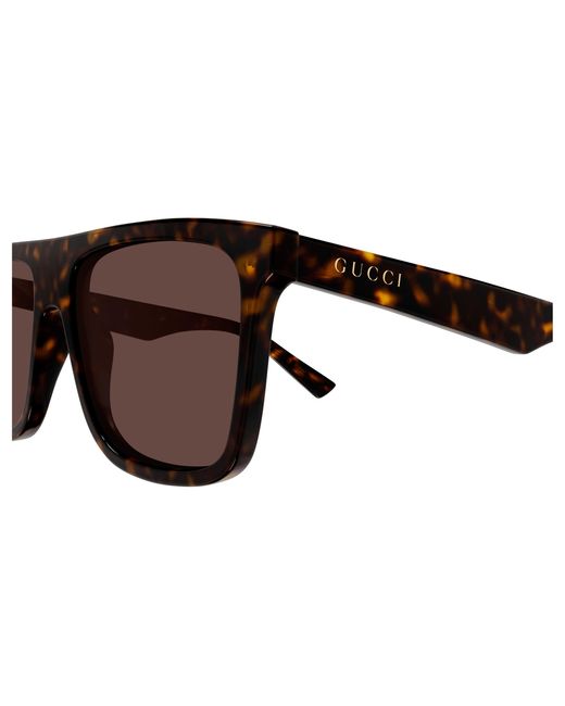 Gucci Black Gg2182S 002 Sunglasses Acetate Squared for men