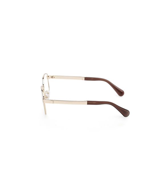 MAX&Co. Black Mo5183 048 Optical Frames Metal Geometric Normal