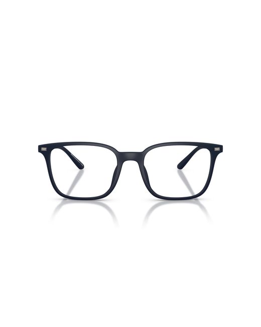 Emporio Armani Black Ea3242U 5088 Optical Frames Injected Squared Normal for men