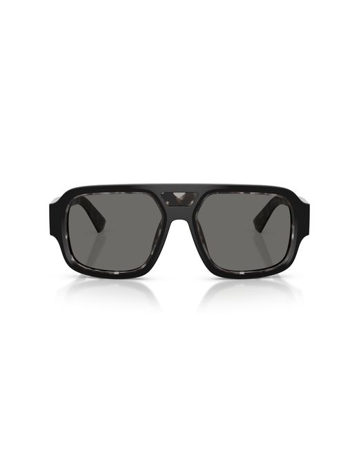 Dolce & Gabbana Black Dg4516 3403/1 Sunglasses Acetate Squared Normal for men