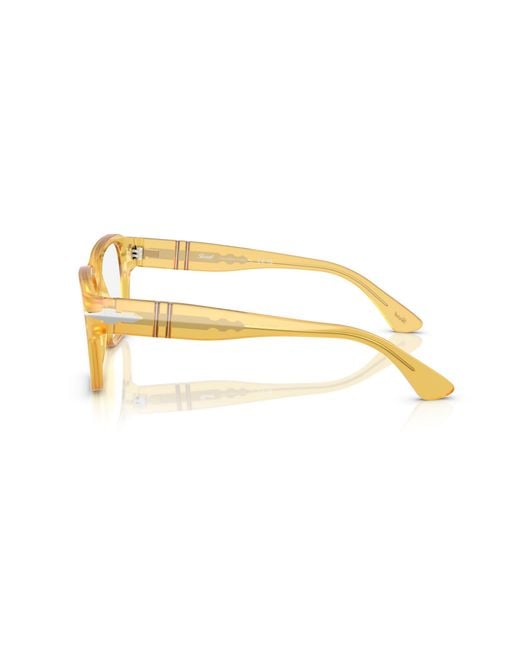 Persol Black Po3374V 204 Optical Frames Acetate Squared Normal