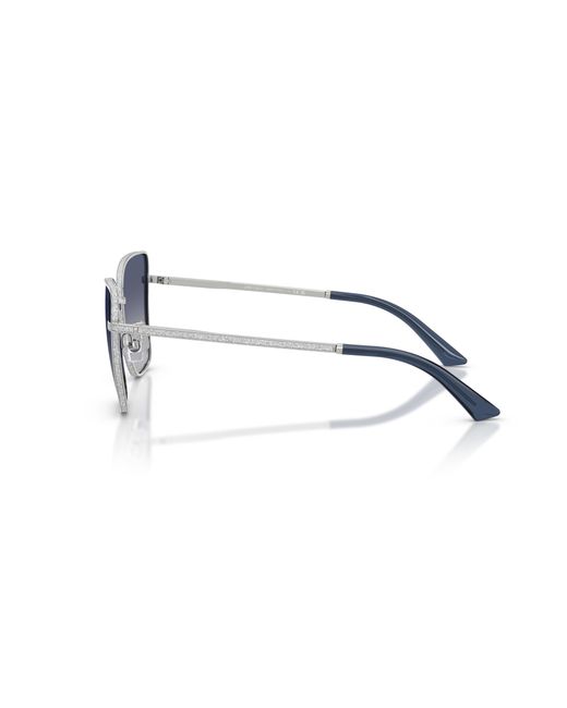 Jimmy Choo Black Jc4023J 30024L Sunglasses Metal Squared Normal Shaded