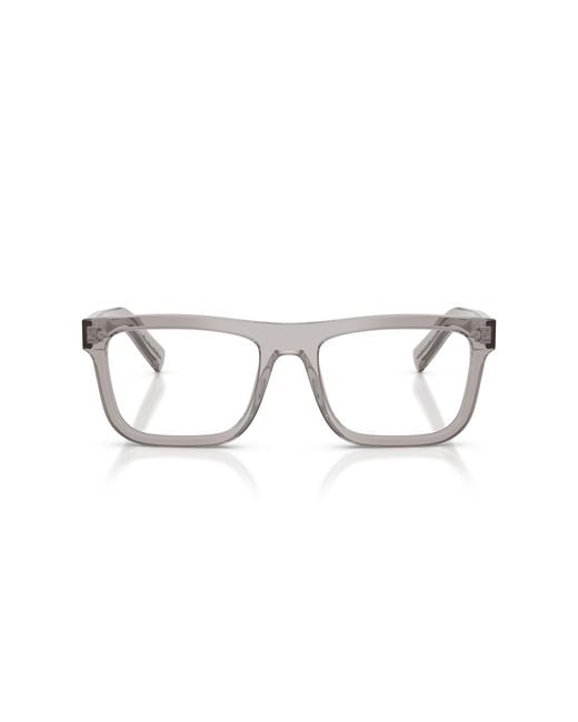 Prada Black Pr C03V 18J1O1 Optical Frames Acetate Pillow Normal for men