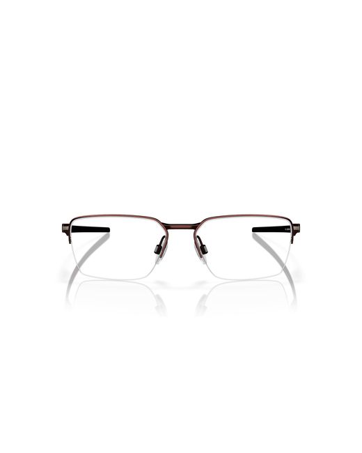 Oakley Black Ox5080 Sway Bar 0.5 508003 Optical Frames Titanium Squared Normal for men