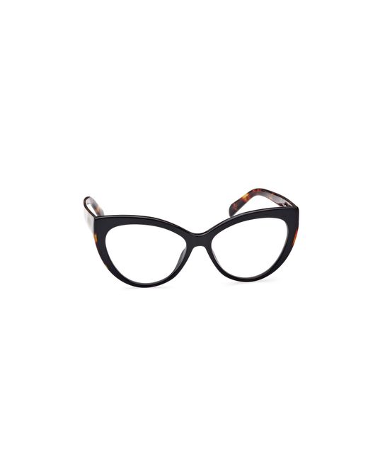Emilio Pucci Black Ep5215 005 Optical Frames Acetate Cat Eye Normal