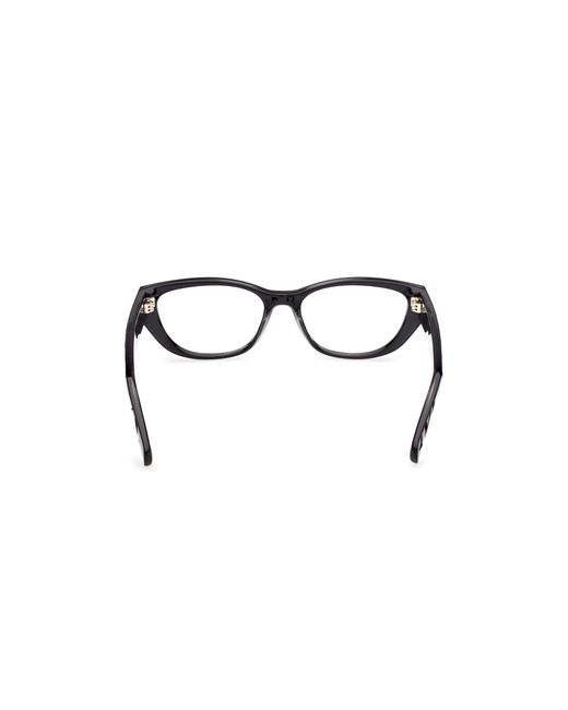 MAX&Co. Black Mo5224 001 Optical Frames Injected Round Normal