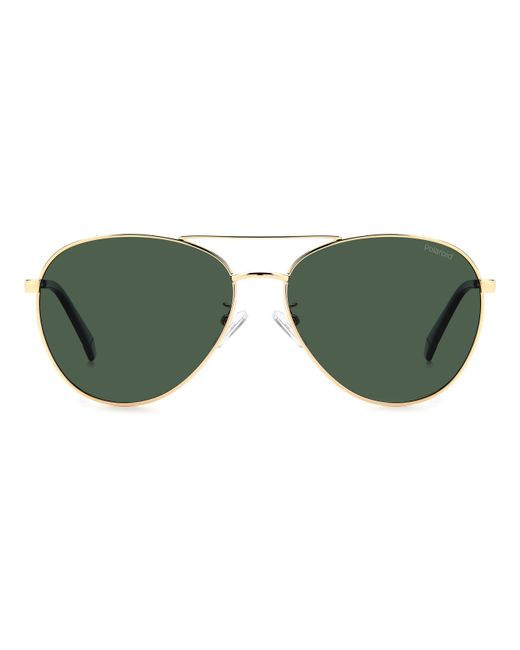 Polaroid Green Pld 4142/G/S/X Pef/Uc Sunglasses Metal Pilot Polarized