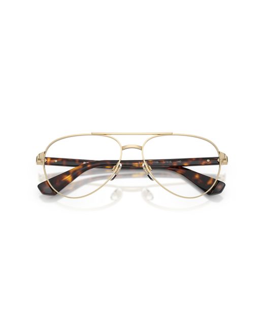 Burberry Black Be1397 1109 Optical Frames Metal Pilot Normal for men