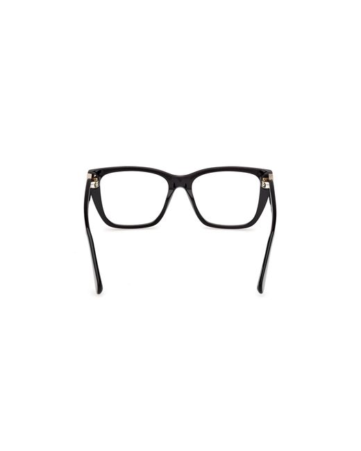 MAX&Co. Black Mo5213 001 Optical Frames Acetate Squared Normal