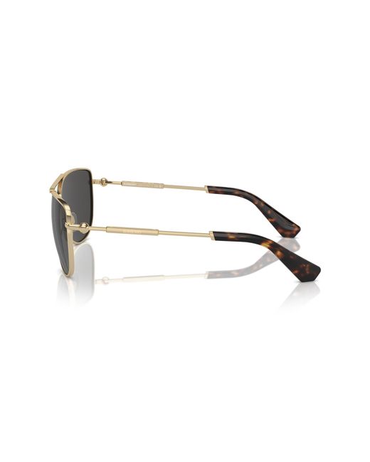 Burberry Black Be3149 110987 Sunglasses Metal Pilot Normal