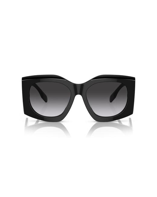 Burberry Black Be4388U Madeline 30018G Sunglasses Acetate Geometric Normal Shaded