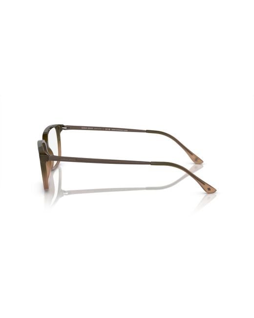 Giorgio Armani Black Ar7183 5982 Optical Frames Acetate Transparent Squared Normal for men