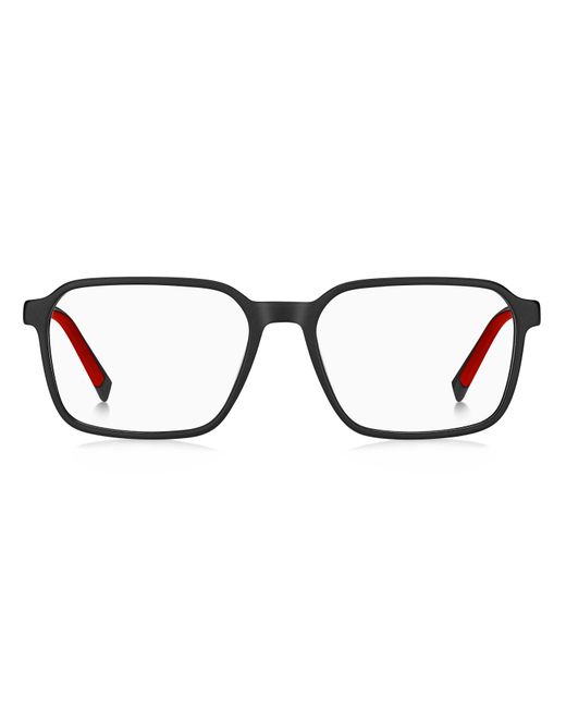 Tommy Hilfiger Black Th 2199 Oit Optical Frames Acetate Squared Normal for men