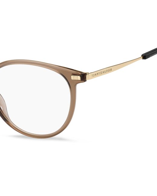Tommy Hilfiger Black Th 2020 09Q Optical Frames Polyamide Round