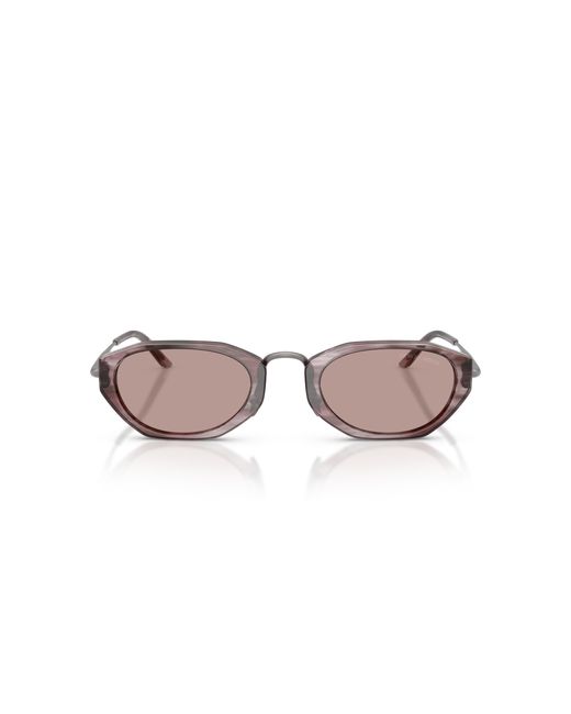 Giorgio Armani Black Ar8242 630513 Sunglasses Acetate Geometric Normal for men