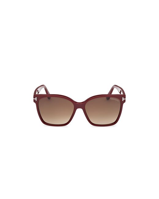 Tom Ford Black Ft1312 Iris-02 69F Sunglasses Acetate Butterfly Normal